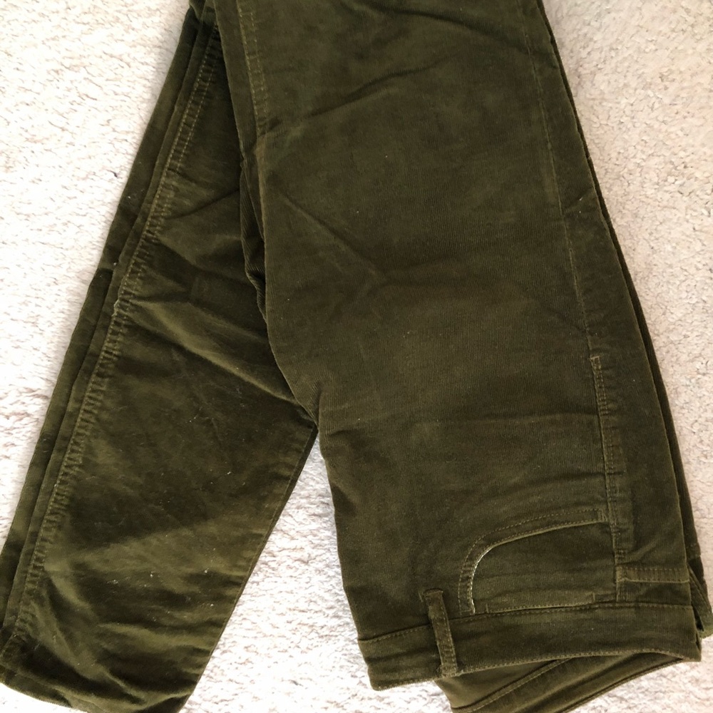 Velveteen Skinny corduroy pants